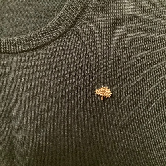 Mulberry Dark Navy Wool Blend Jumper Sweater​​​​​ - Picture 6 of 15